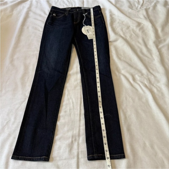 NEW Adriano Goldschmeid AG 25 Prima Ankle Cigarette Skinny Jeans ~ Dark Wash - Picture 6 of 10
